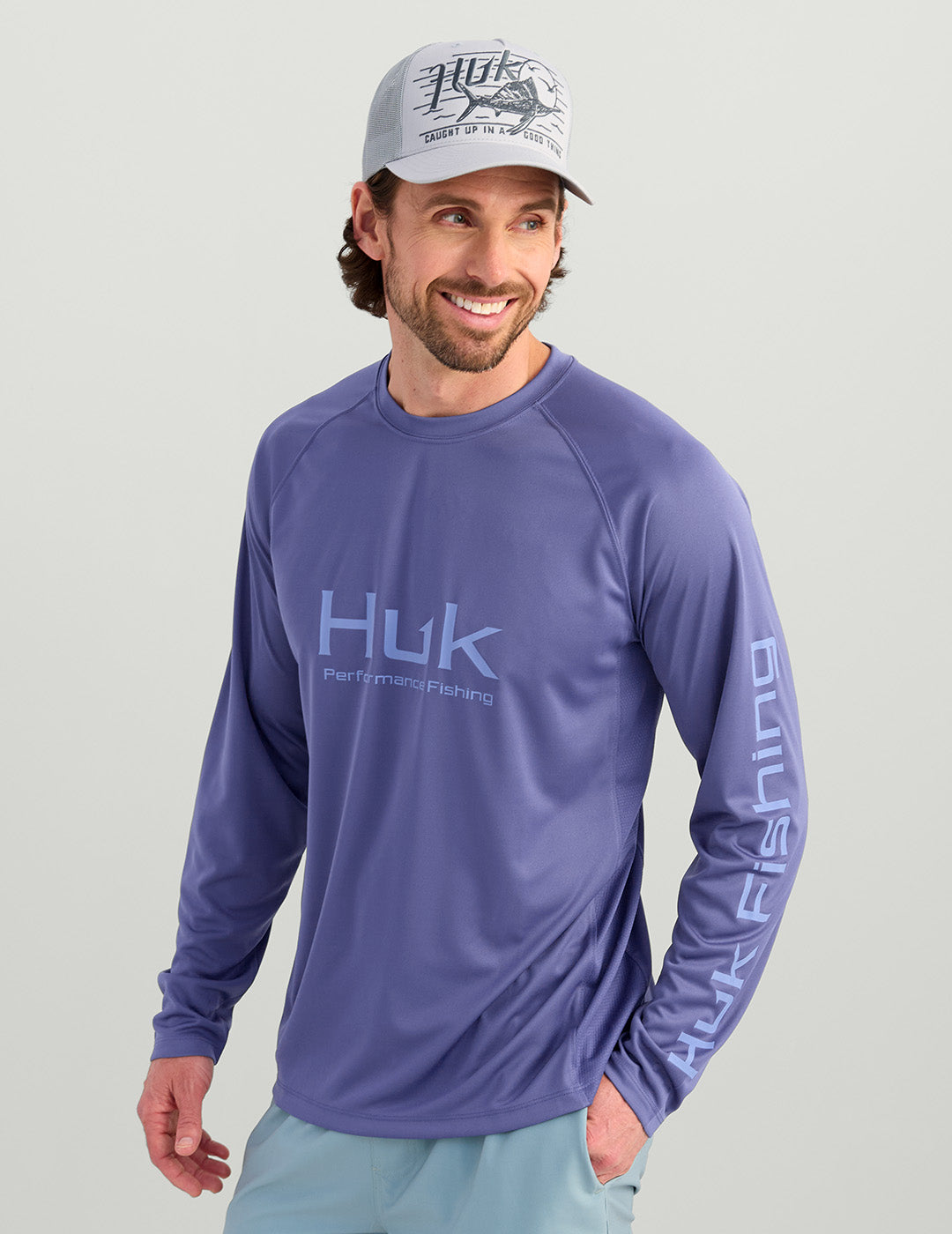 HUK Pursuit Chemise à Manches Longues pour pêche Protection Solaire Homme HUK Pursuit Chemise à Manches Longues pour pêche Protection Solaire Homme