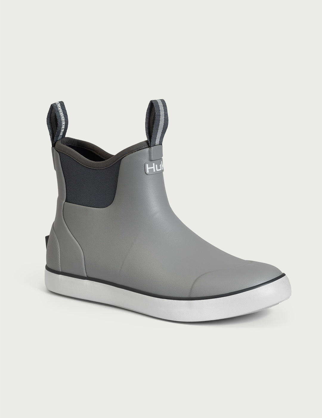 Men's Waterproof Rogue Wave Deck Boots in Grey Huk