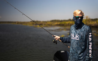 Huk Face Gaiter: The Advanced Fishing Face and Neck Mask