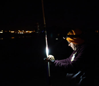 fishing at night