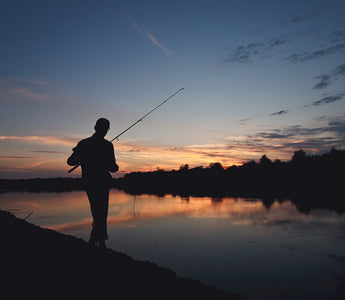 fishing in the lake