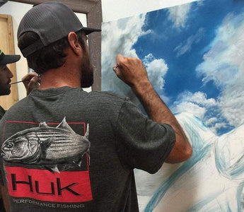 KC Scott Art & Huk Performance Fishing Apparel