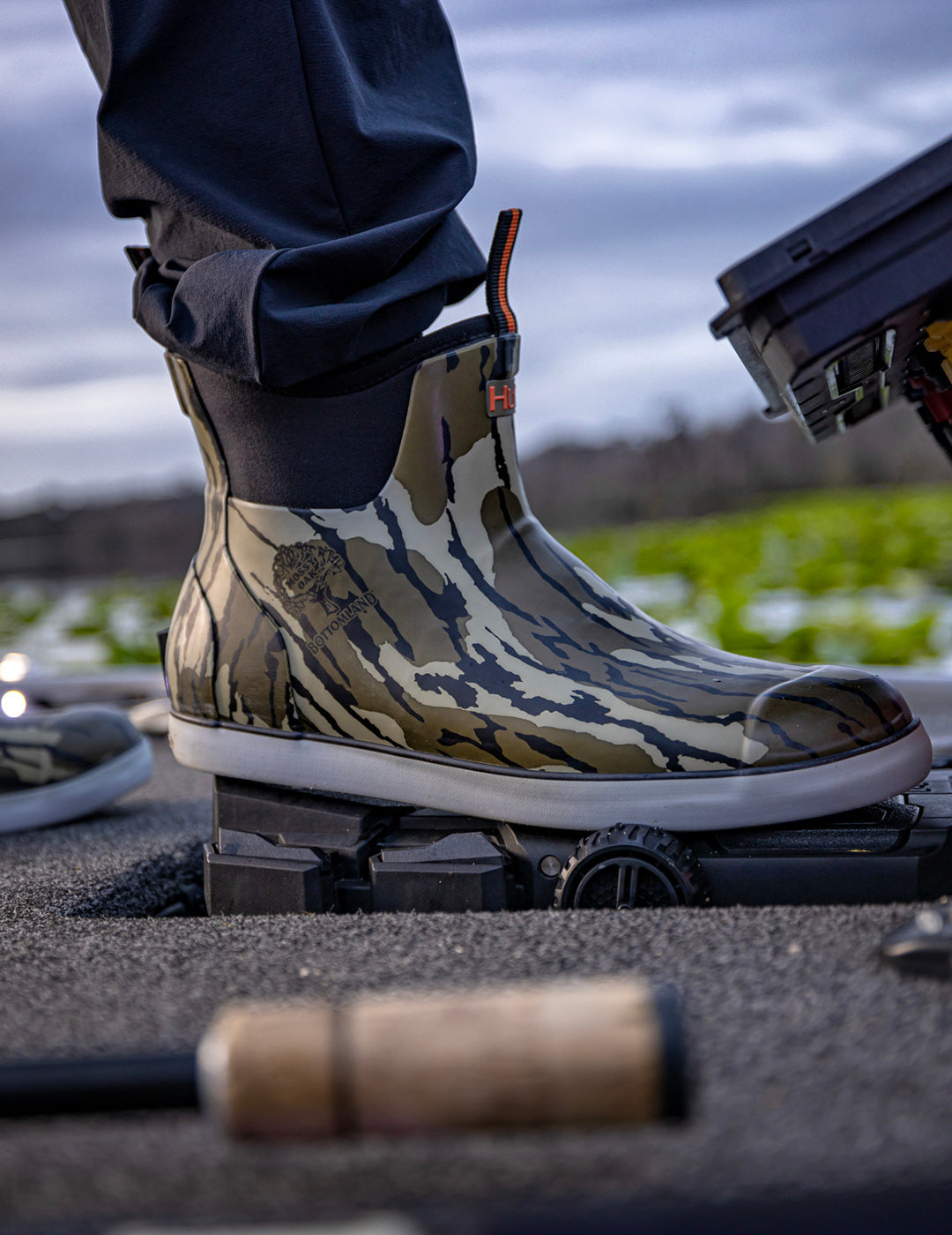 Men's Mossy Oak Bottomland Rogue Wave Boots Rubber