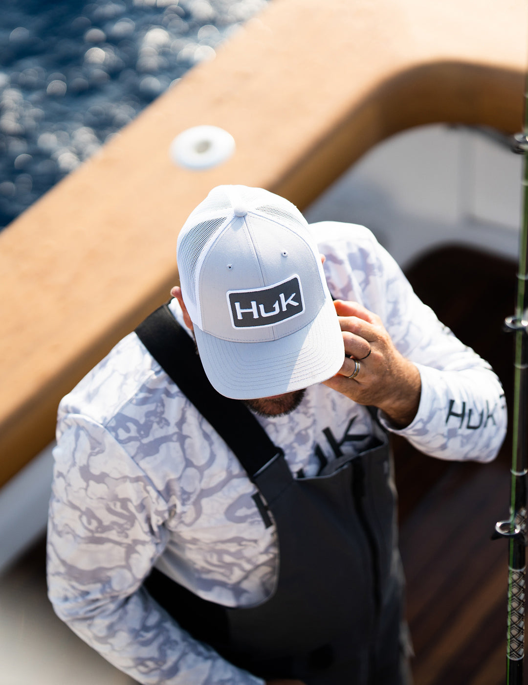 Logo Stretchback Trucker Hat