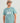 Huk men's Stacked Logo Tee in Reefline, stretch short-sleeve fishing t-shirt, front view