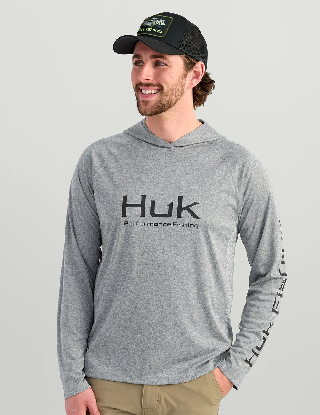 HUK PERFORMANCE FISHING ドライメッシュパーカー M Womens Icon Performance Hoodie
