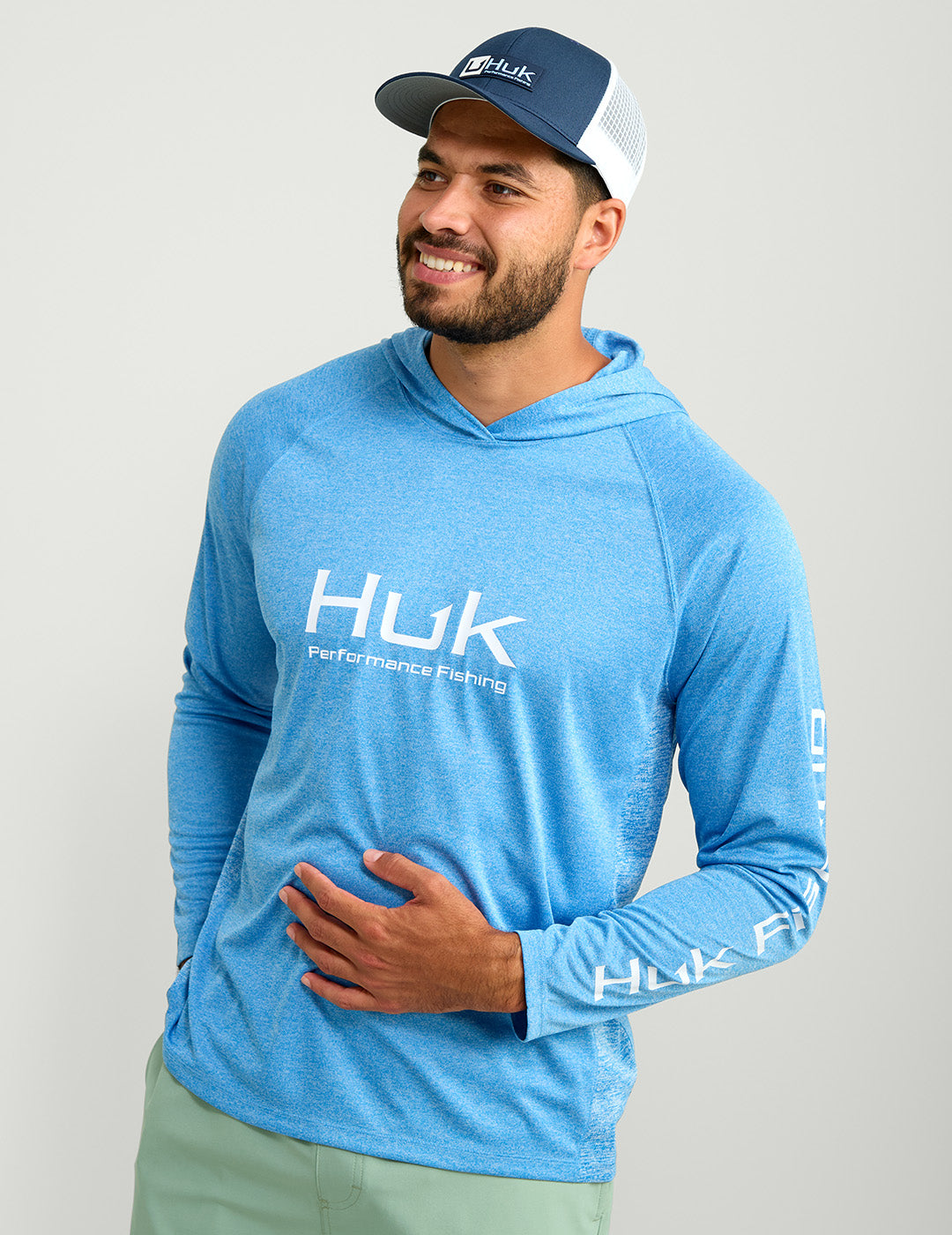 Sweat homme à capuche illex - bleu navy