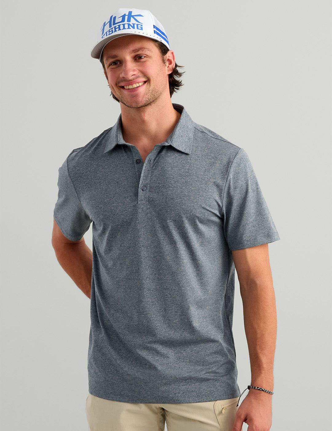 HUK Airweight Performance Polo Shirt