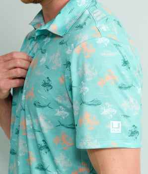 KC Print Pursuit Performance Polo