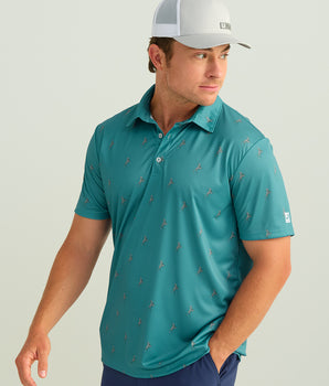 KC Print Pursuit Performance Polo