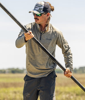 Airweight Heather 1/4 Zip
