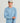 Huk men's A1A Pro Long Sleeve Crew in Cerulean Camo, UPF 40+ sun protection long-sleeve performance fishing shirt, front view