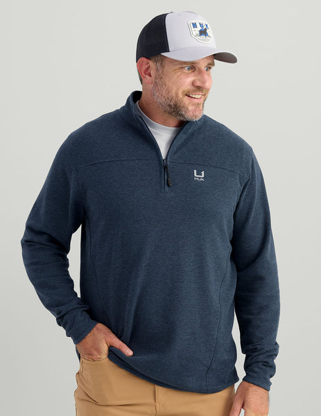 Ottoman Heather 1/4 Zip