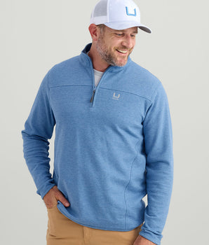 Ottoman Heather 1/4 Zip