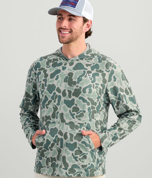 KC Print Leeward Lightweight Fleece Hoodie