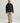 Men's Whitecap Full Zip Fleece Hoodie Black Back