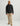 Men's Whitecap Full Zip Fleece Hoodie Black Back