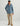 Men's Whitecap Full Zip Fleece Hoodie Stormy Blue Back