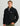 Man wearing HUK Men's Helm Full Zip Fleece in Black