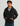 Man wearing HUK Men's Cotton Fleece Full Zip Hoodie in Black