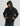 Man wearing HUK Men's Cotton Fleece Full Zip Hoodie in Black