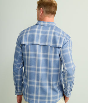 Diamond Back Plaid Button-Down