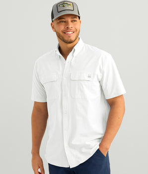 Next Level Short Sleeve Button-Down