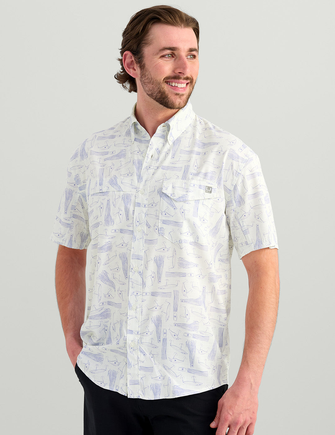 KC Tide Point Short Sleeve Button-Down
