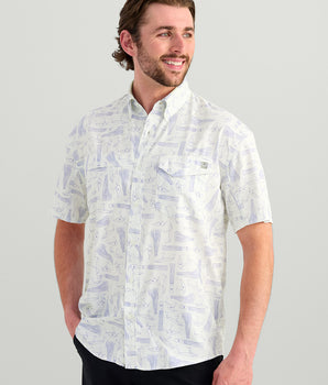 KC Tide Point Short Sleeve Button-Down