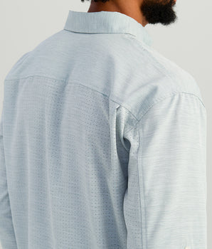 Tide Point Heathered Ripstop Button-Down