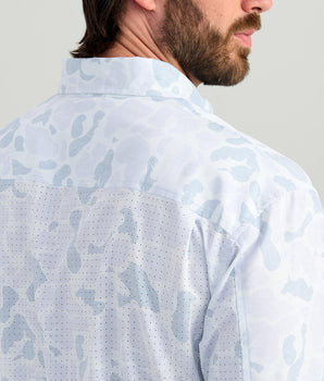 KC Print Tide Point Button-Down