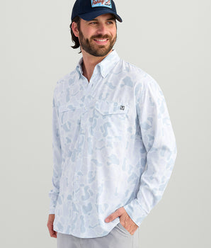KC Print Tide Point Button-Down
