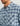 Men's Hanahan Long Sleeve Flannel Shirt Stormy Blue detail