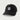 Huk Unstructured Performance Hat in Black, moisture-wicking performance fishing shirt, front view
