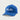 Huk men's Embroidered 110 Trucker Hat in Vessel Blue, mesh-back trucker hat, front view
