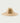 Huk Crushable Straw Hat in Brown Palm, fishing cap, back view