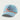 Huk men's Printed Performance Rope Hat in Blue Shadow Reef Flow, performance fishing shirt, front view