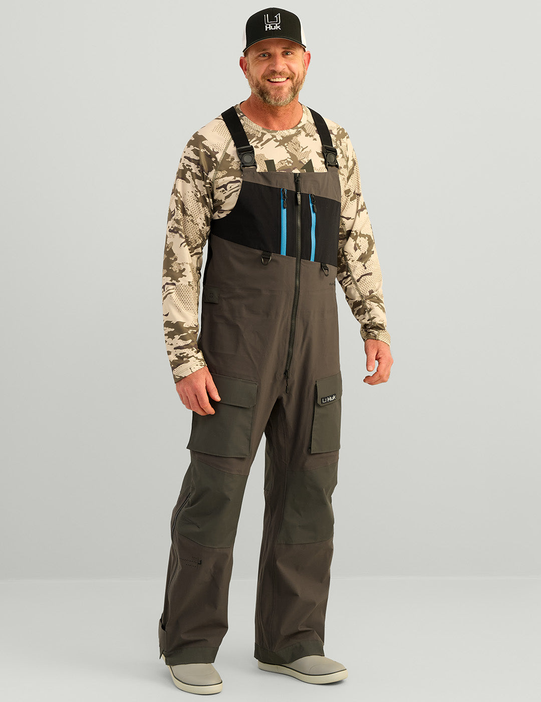 Huk Fishing Jacket Huk All Weather Rain Gear Men's Fishing