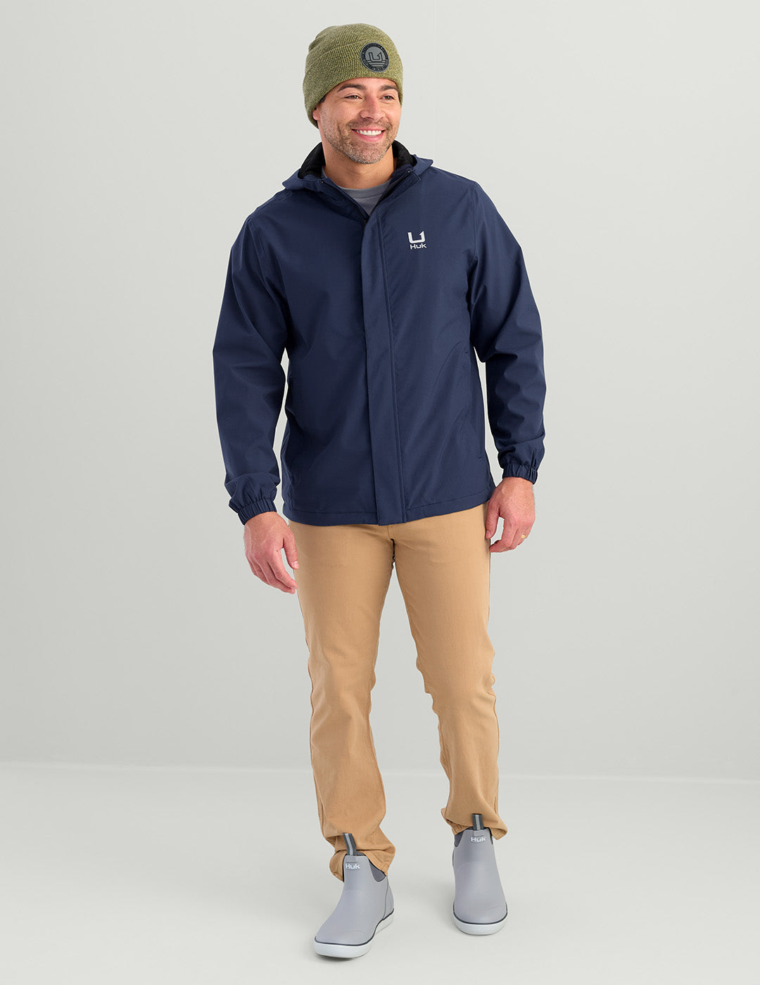 Huk Icon Hoodie Men's Tech Shirt, Naval Academy, Medium Huk Icon Hoodie Men's Tech Shirt, Naval Academy, Medium