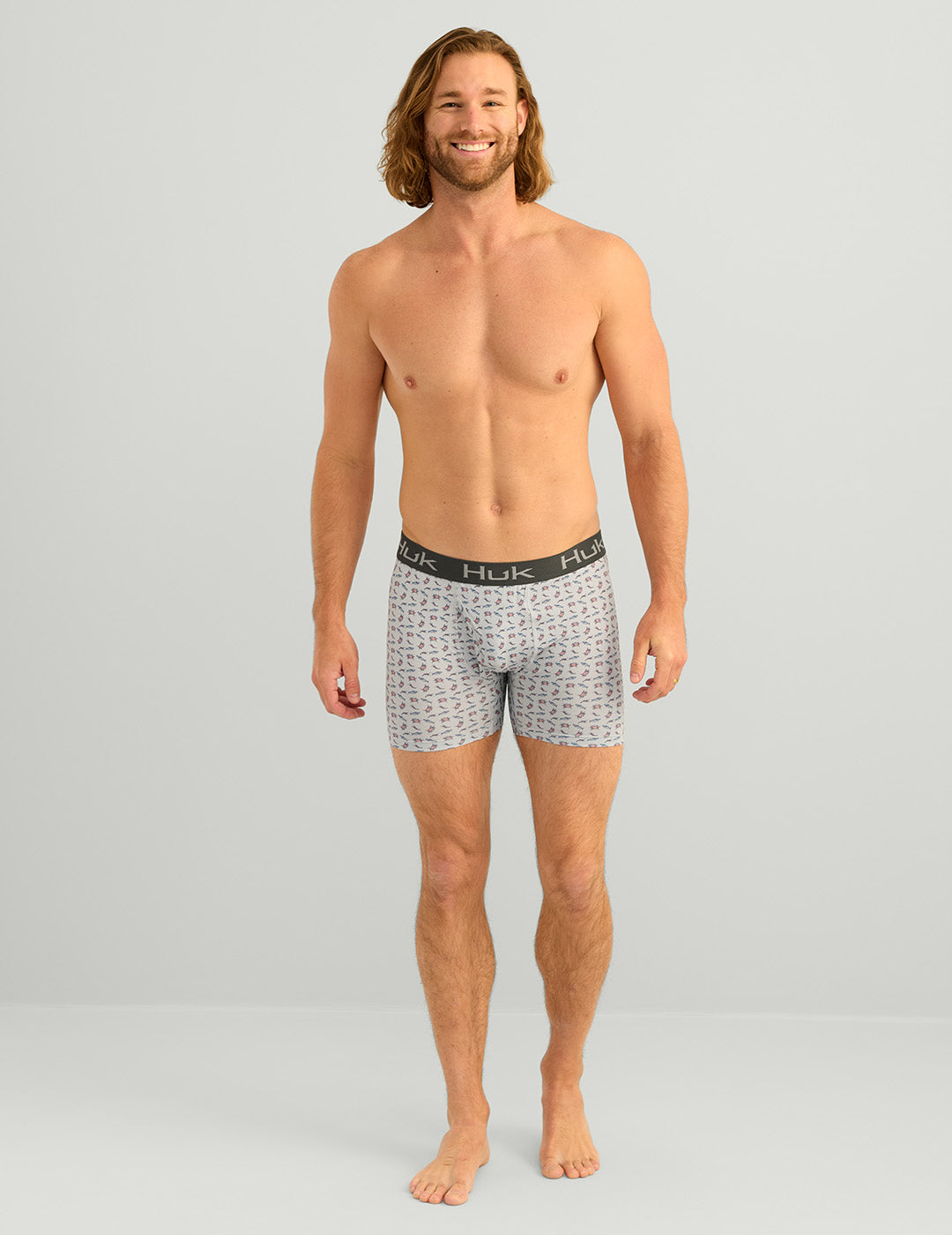 Pattern Print Boxer Printed Boxer