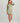 Sage green long-sleeve cover-up dress with quarter-zip neckline and drawstring hem detail.