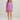 Huk women's Pursuit Cover-Up Dress in Coastal Wildflower Heather, moisture-wicking dress, back view