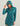 Huk women's Pursuit Cover-Up Dress in Deep Water Palm, moisture-wicking dress, front view, alternate angle