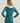 Huk women's Pursuit Cover-Up Dress in Deep Water Palm, quick-drying dress, side view