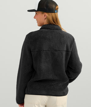 Womens Plush Fleece Jacket