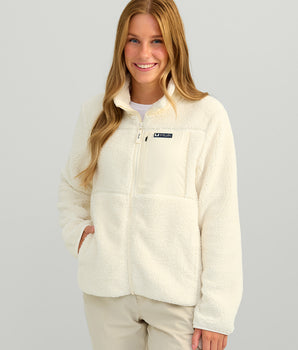 Womens Plush Fleece Jacket