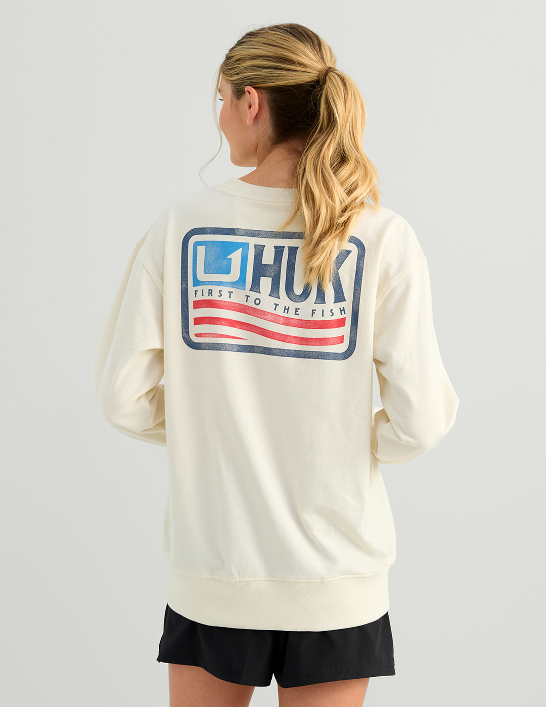 Womens Edisto Born Wave Terry Crew