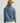 Women's Leeward Boxy Fleece Hoodie Stormy Blu Heather alternate view