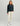 Women's Camden Snap Fleece Pullover Sea Storm Heather Back