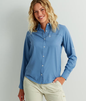 Womens Tide Point Button-Down